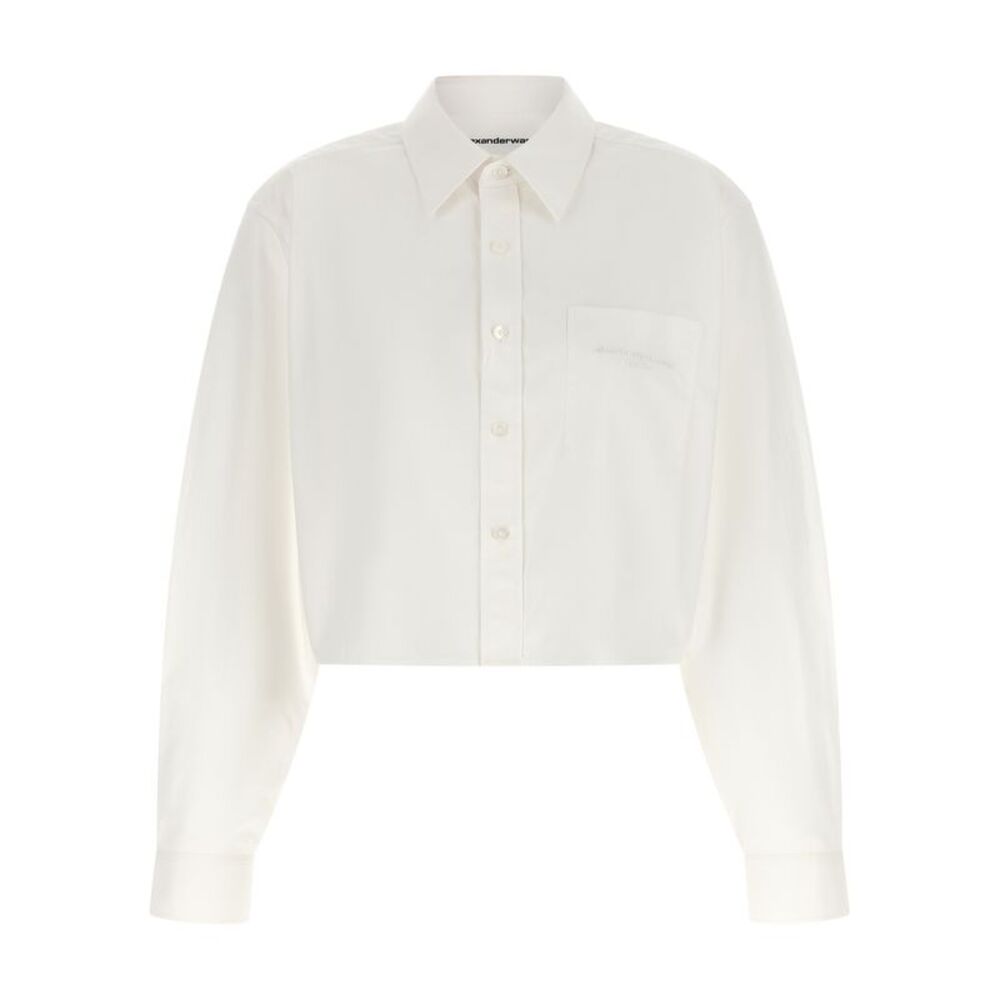 Alexander Wang White Cotton Women's Blouse